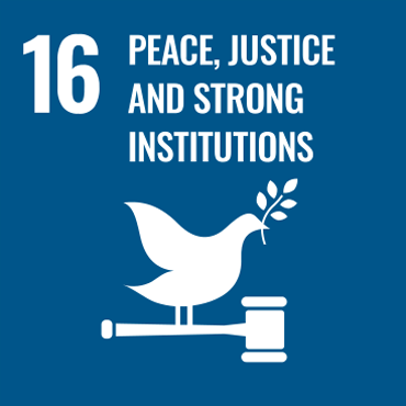 16. Peace, justice and strong institutions