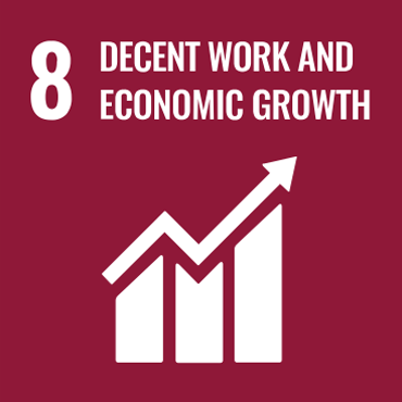 8. Decent work and economic growth